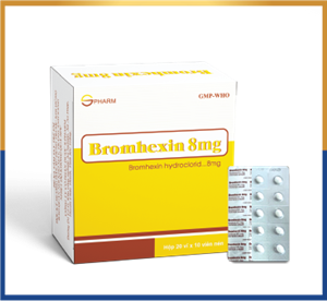 BROMHEXIN 8mg